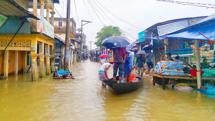 সিলেটে বন্যায় ছড়াচ্ছে পানিবাহিত রোগ