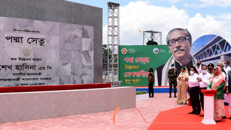 পদ্মা সেতুর উদ্বোধনীতে ব্যয় ৮৯ কোটি, দু’প্রান্তে ম্যুরাল-উদ্বোধনী স্থাপনায় ১১৬ কোটি